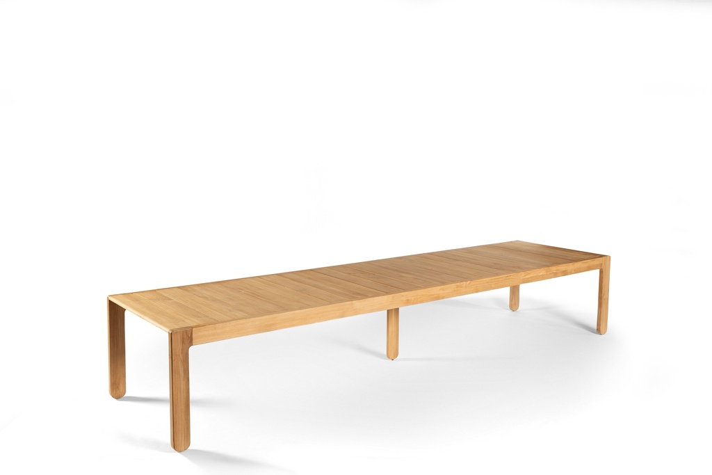 [97493] Grace low dining table teak 390x110 h68