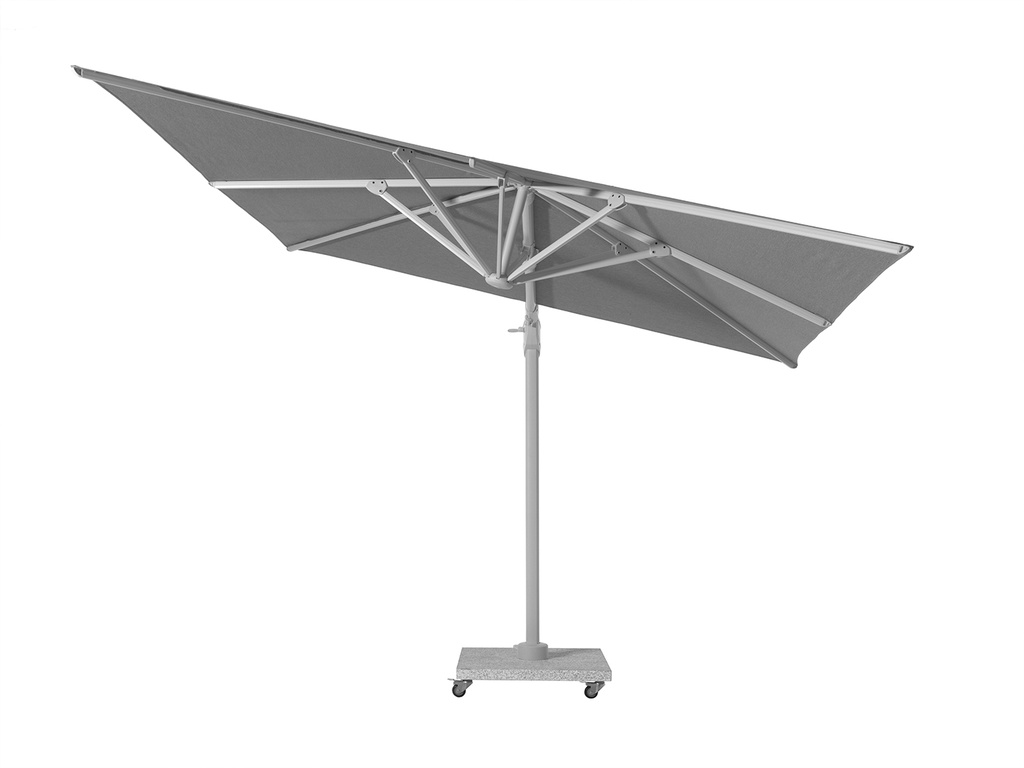 [39013] Utah Free pole 300 x 300 alu white