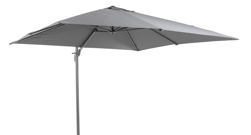[41043] Ohio free pole umbrella 300x300 grey