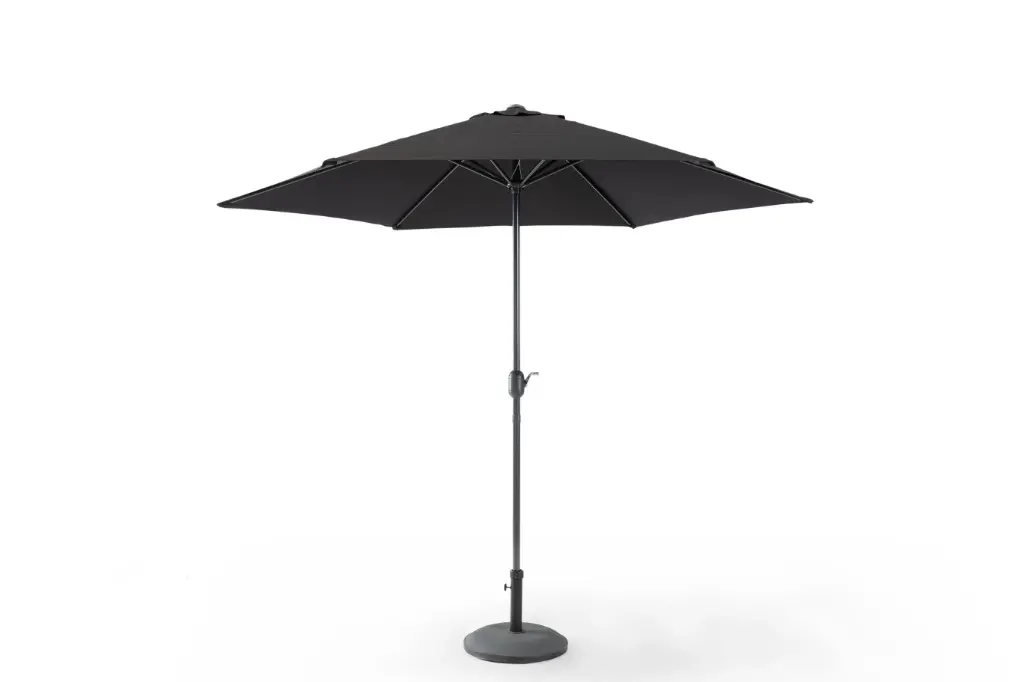 Alu parasol Ø 300 - zwart