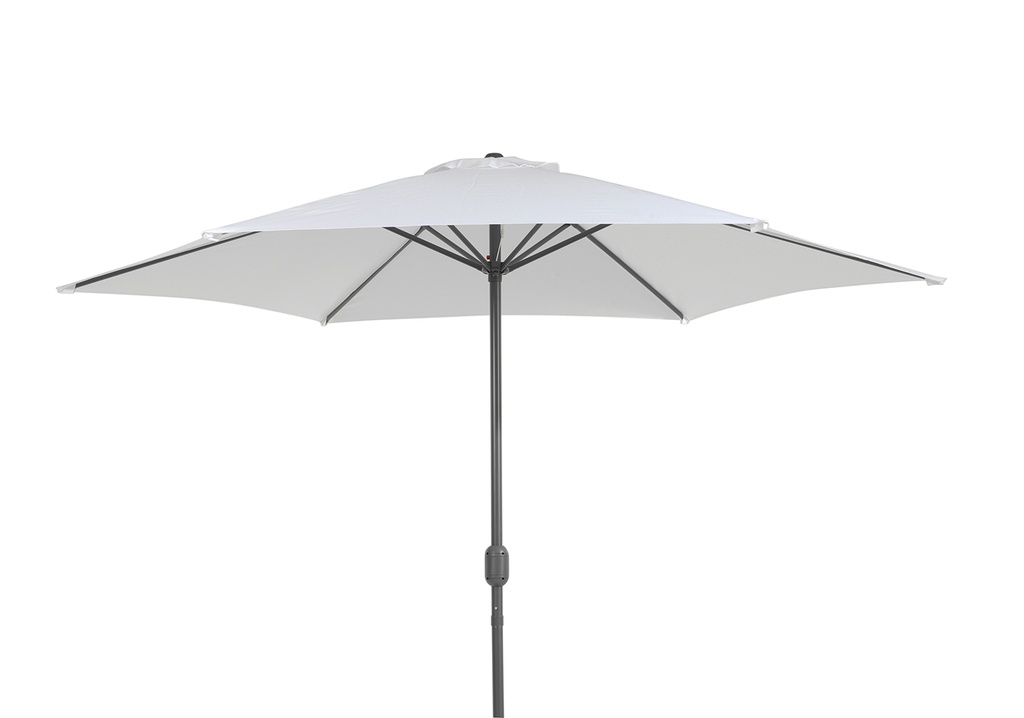 [61013] Alu parasol Ø 300 - wit