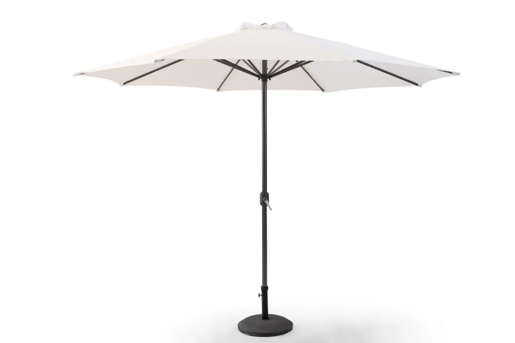 [62013] Alu parasol Ø 350 - wit
