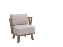 Casablanca 1 seat chair teak