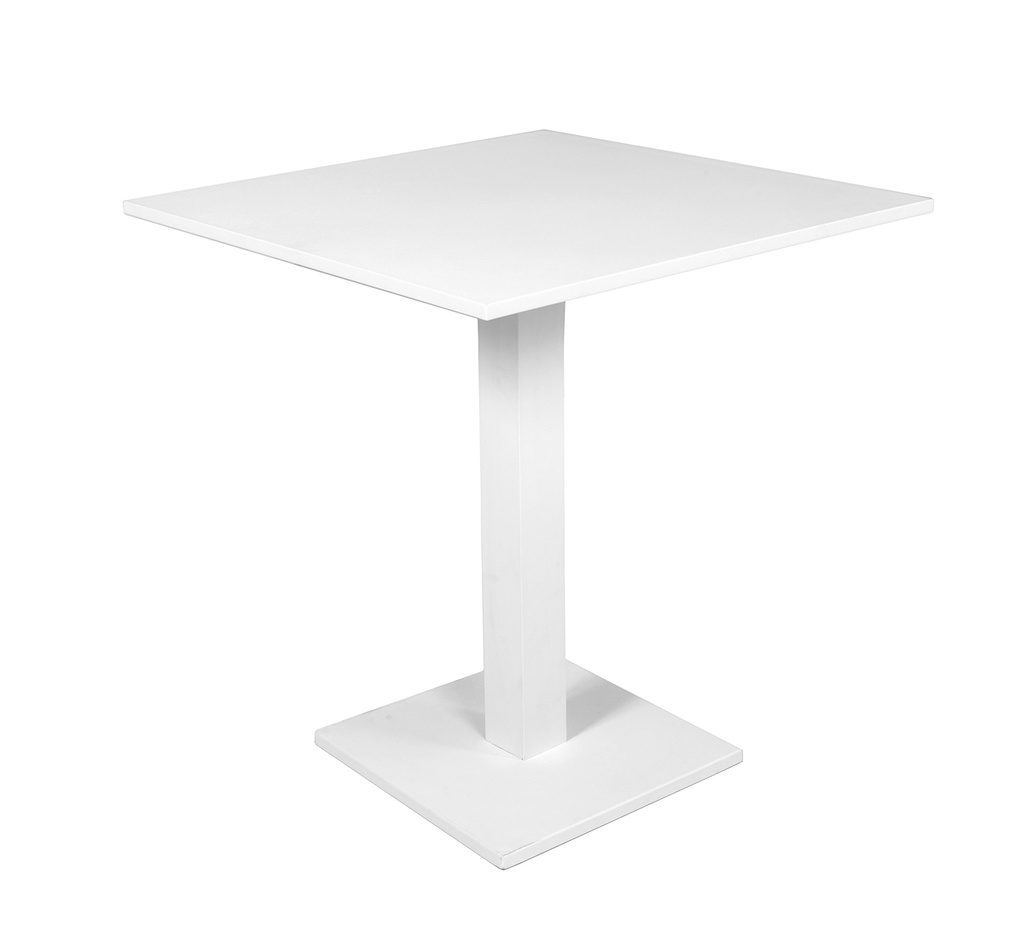 Prada dining table folding top alu white mat