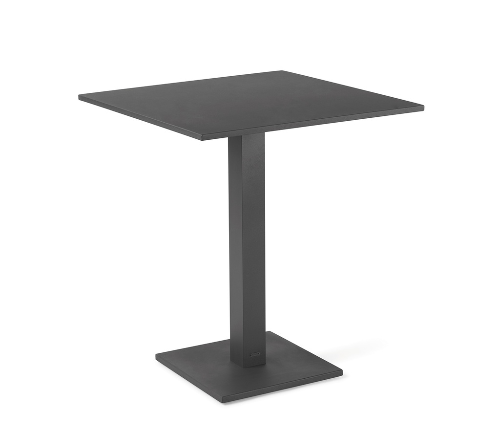 [94026] Prada dining table folding top alu charcoal mat