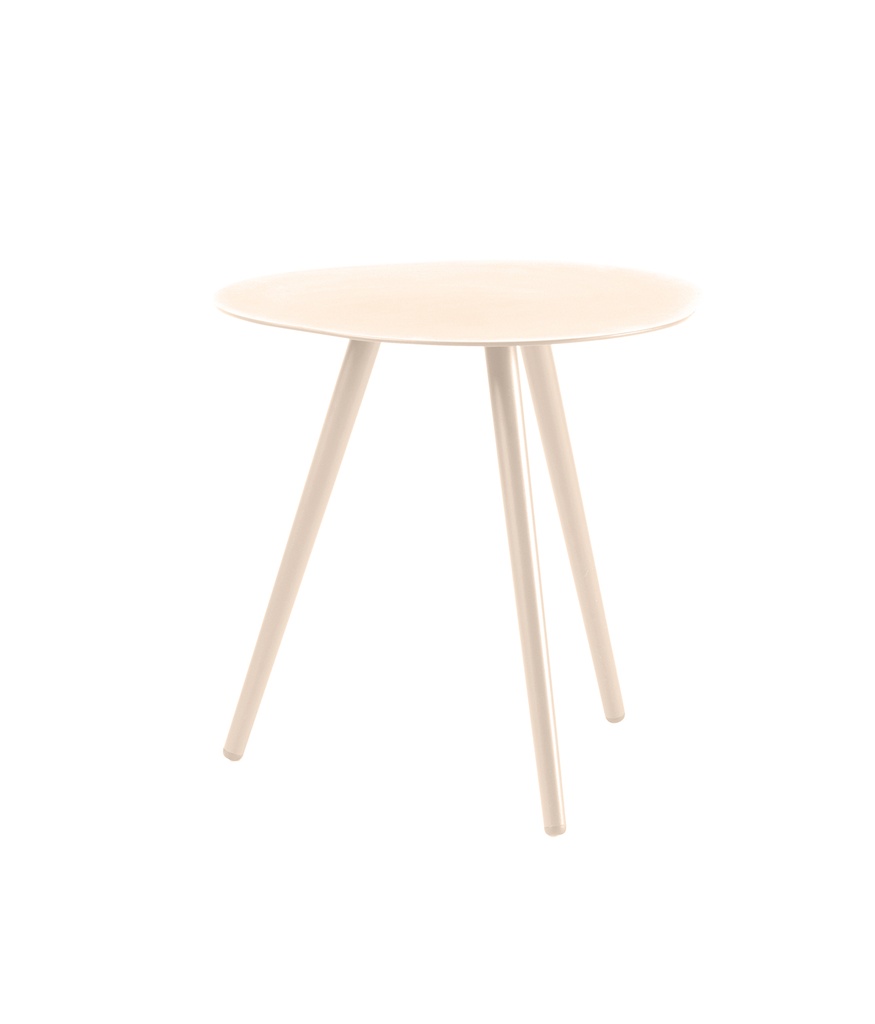 [96133] Sorrento side table small full alu sand