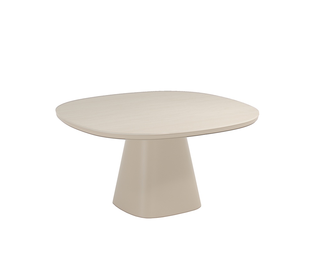 Romero dining table 150 alu sand ceramiq top