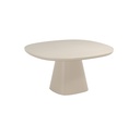 Romero dining table 150 alu sand ceramiq top