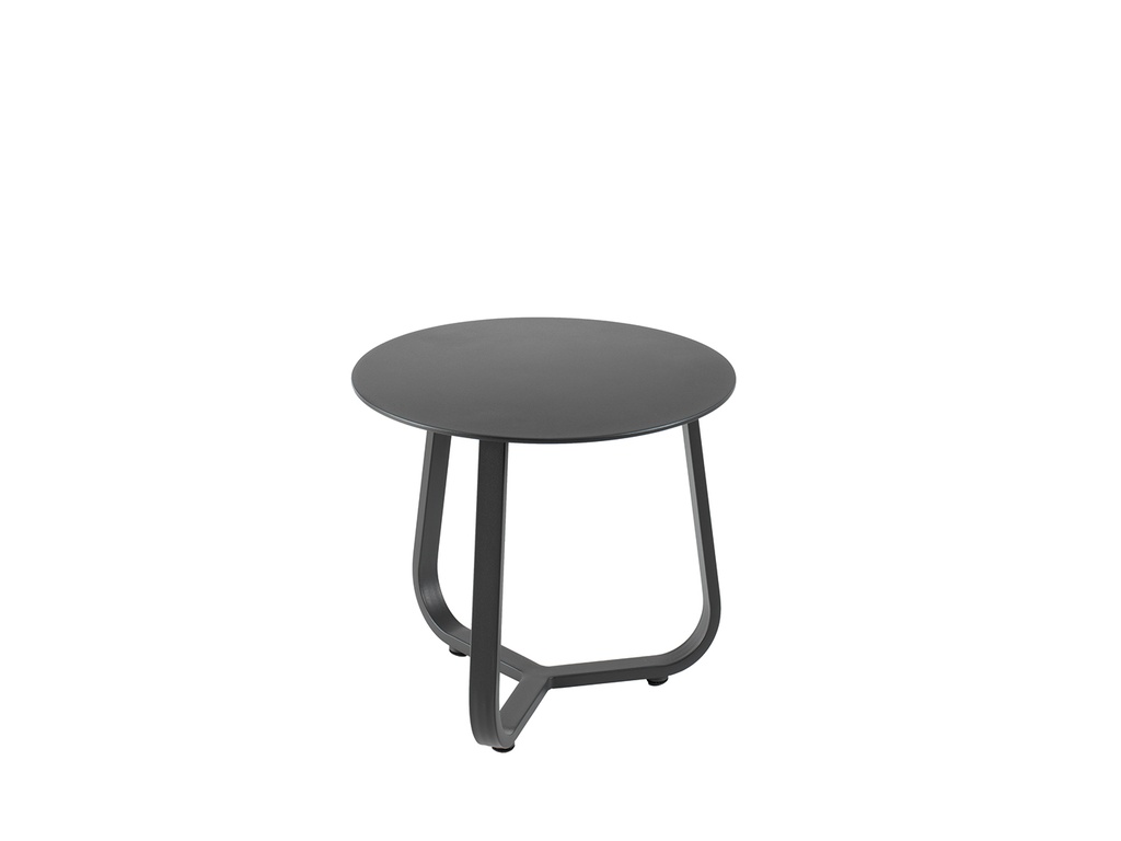 Tenerife side table alu black small