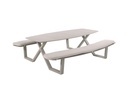 Corfu Picnic table alu linnen with cushion