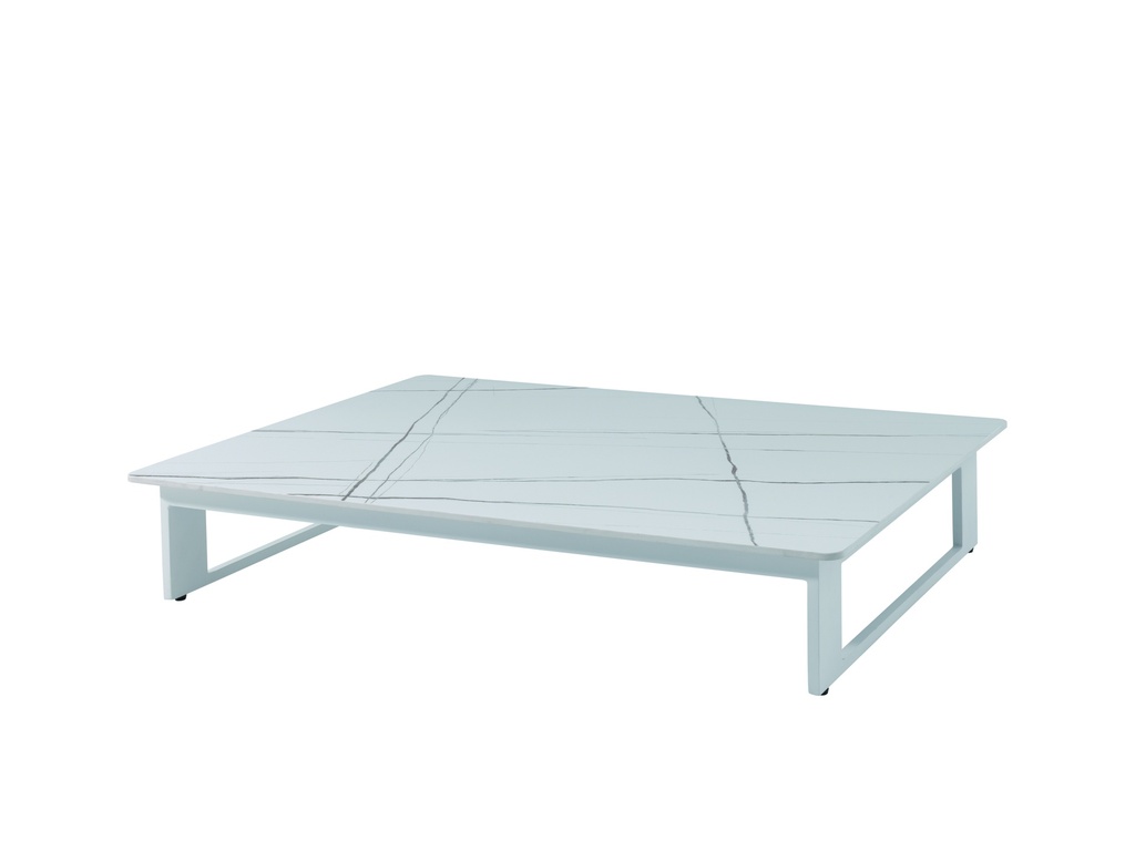 [97988] Rafa large coffee table 90 x 140 full alu
