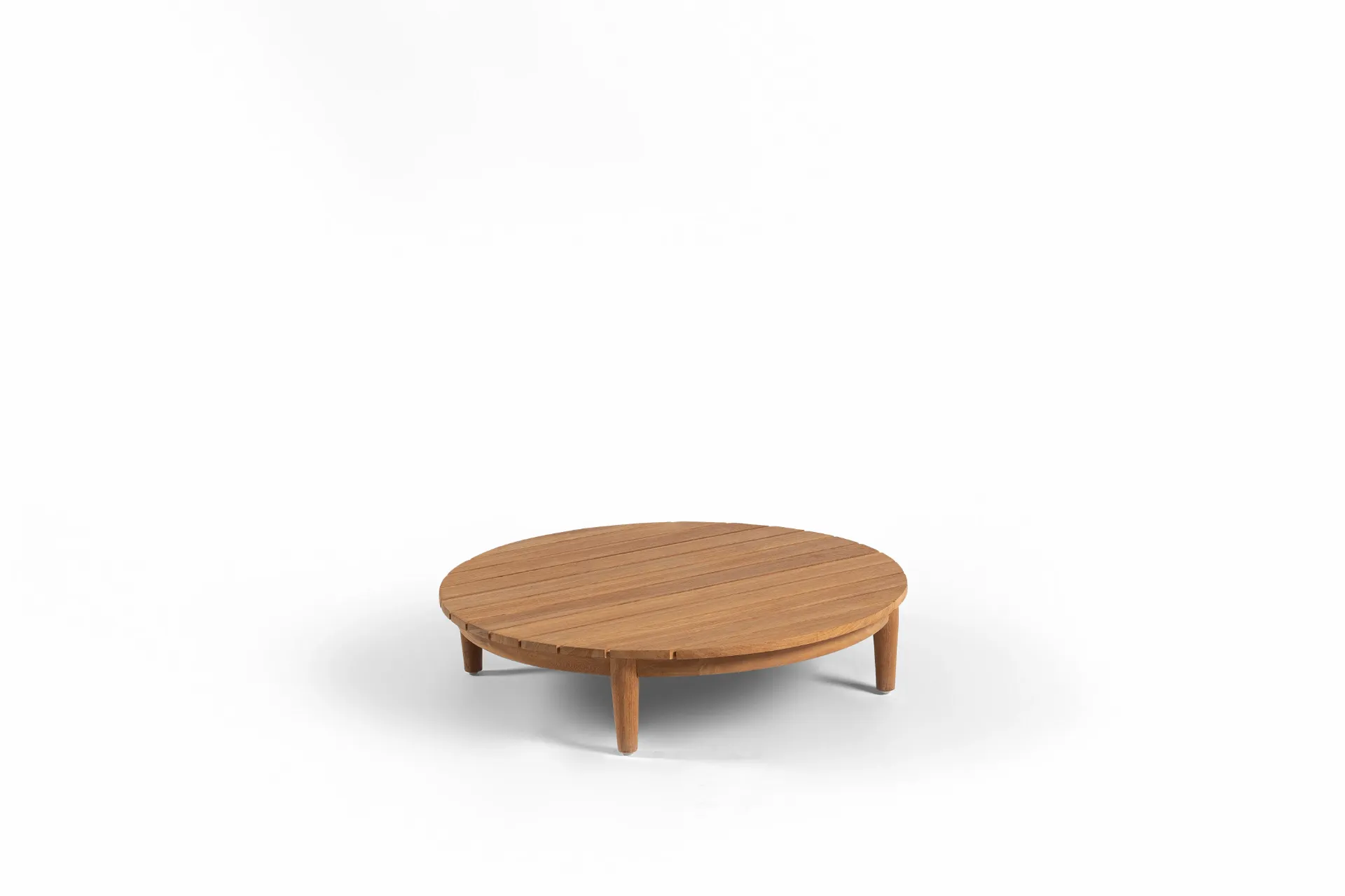 Santorini coffee table teak round