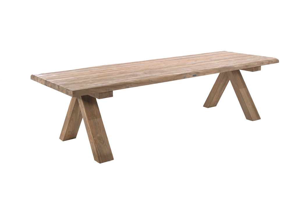 [99770] Longford recycled teak table 300 x 100