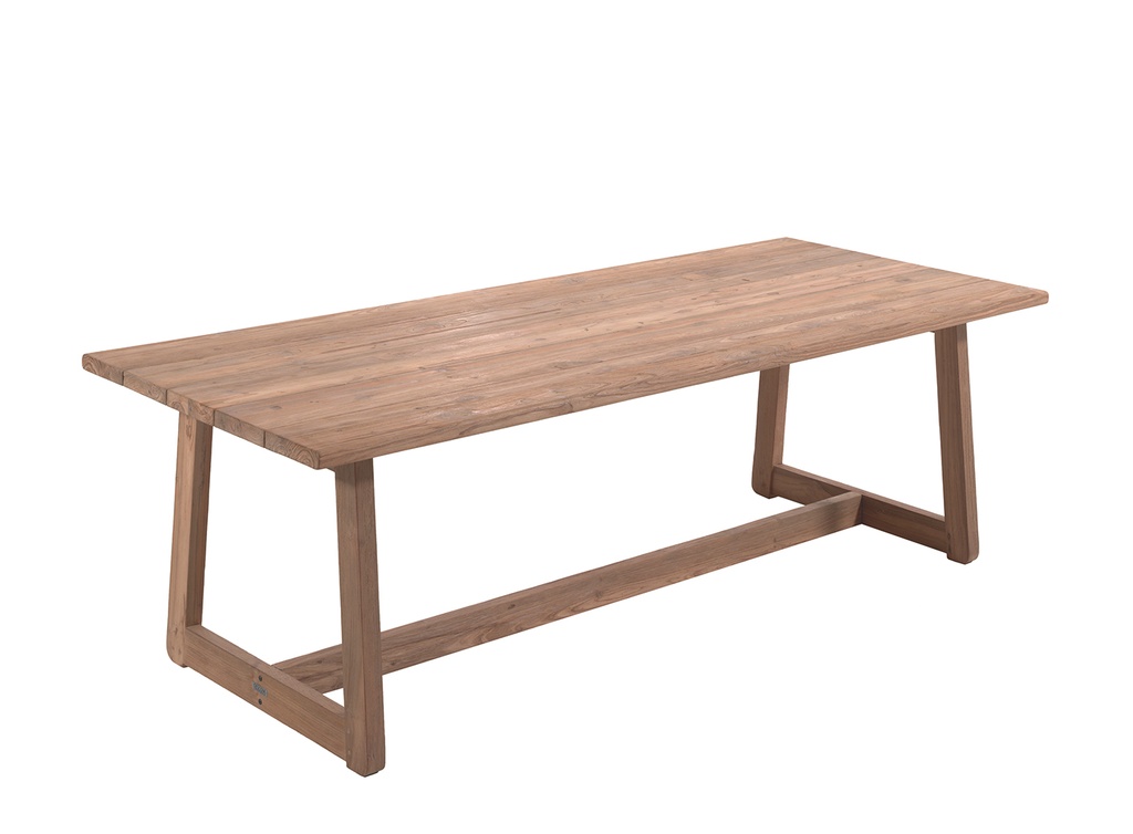 Ibiza dining table 250x100 recycled teak