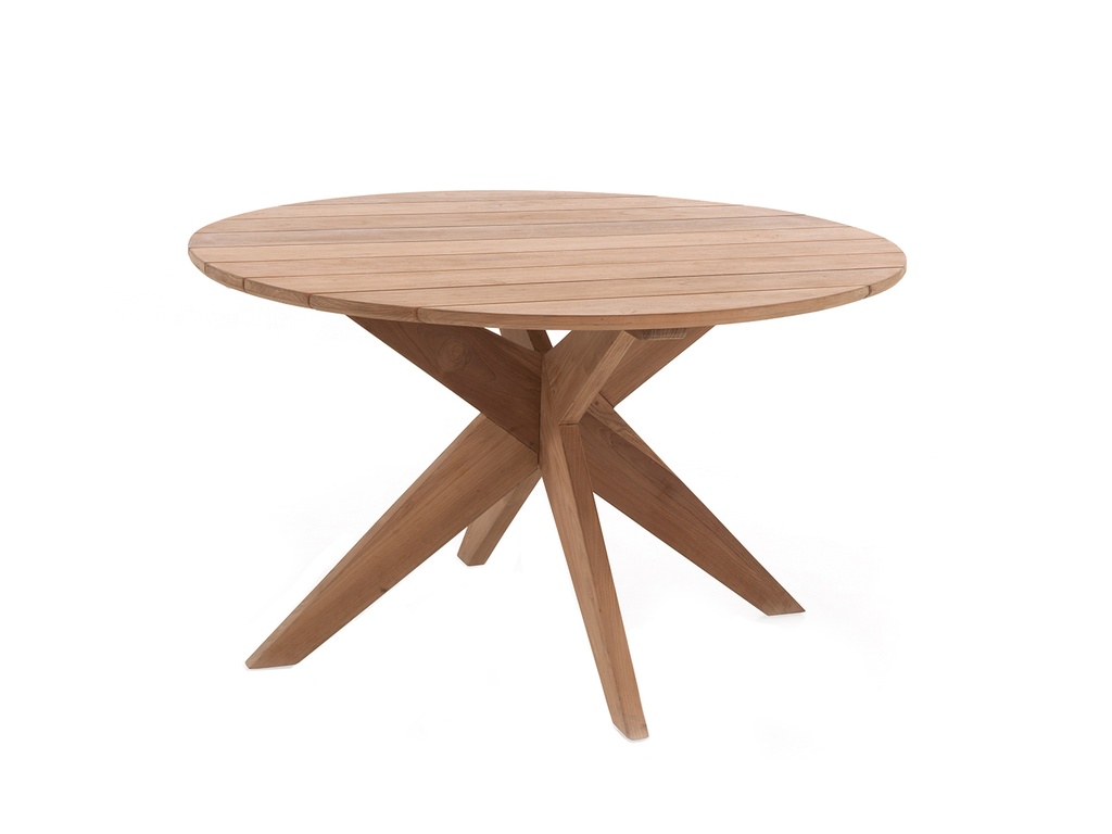 [95051] Java design table 135 cm teak
