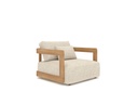 Rafa 1-seat teak mario siesta ecru/taupe