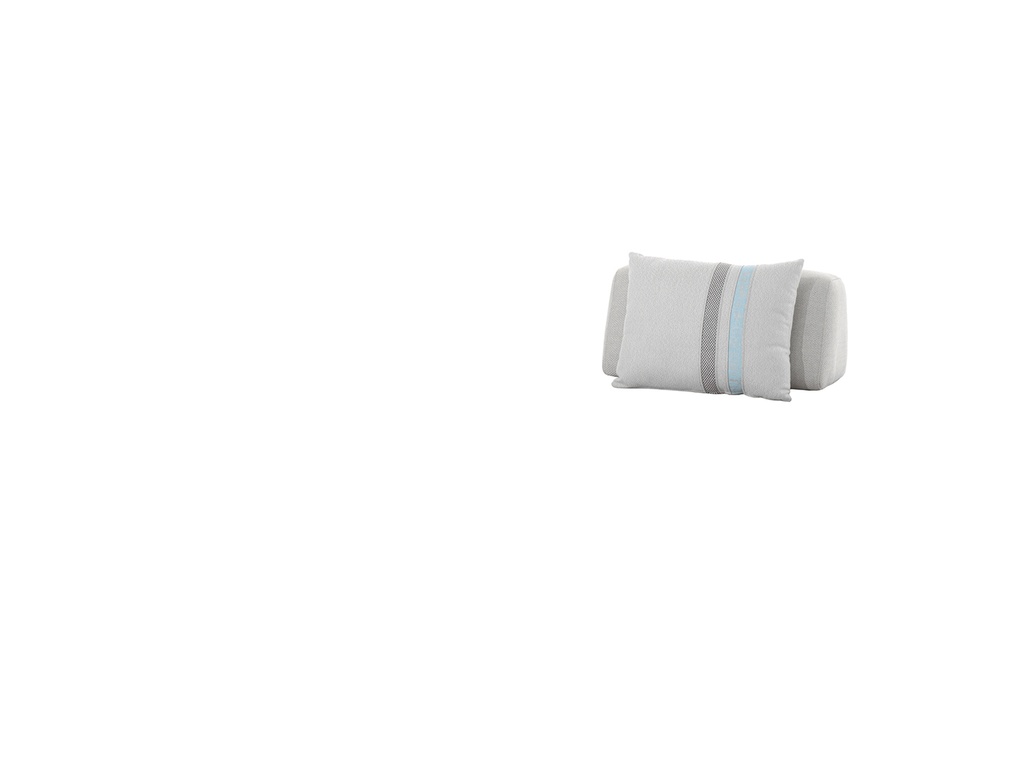 Fiori 1-seat backrest senda dragon light grey
