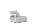 Rafa element alu white + fabric bruma niebla +cush
