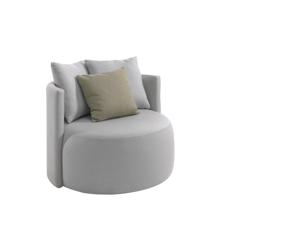 Totti 1-seat bruma niebla + 2 cushions + 1 pillow