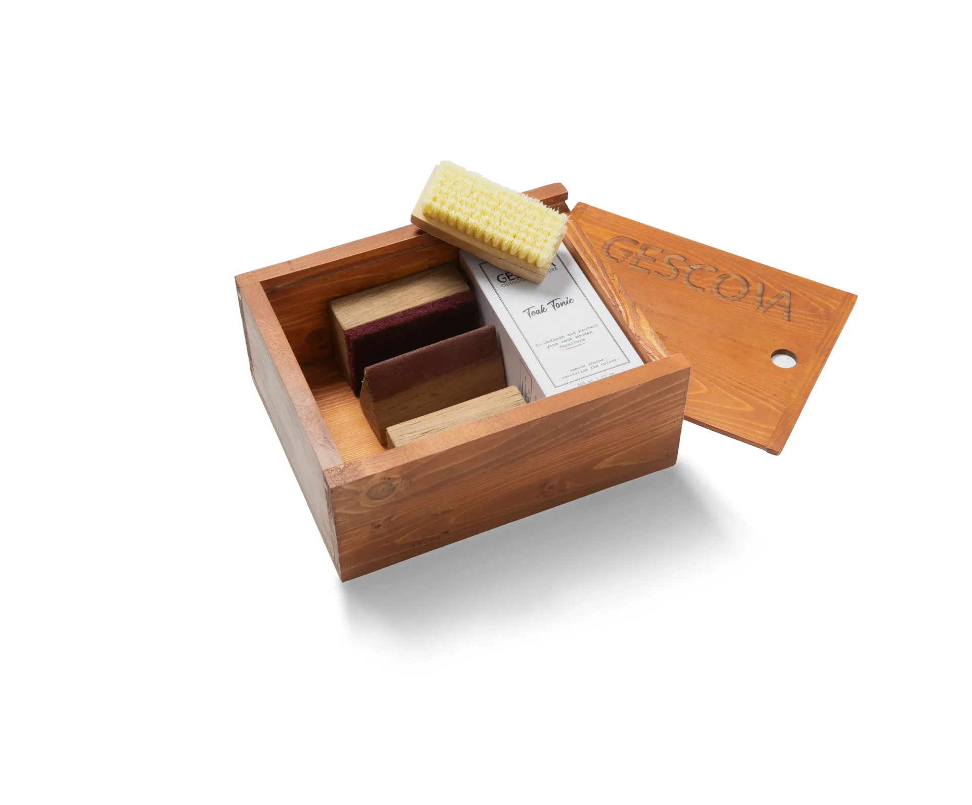 Service kit for teak